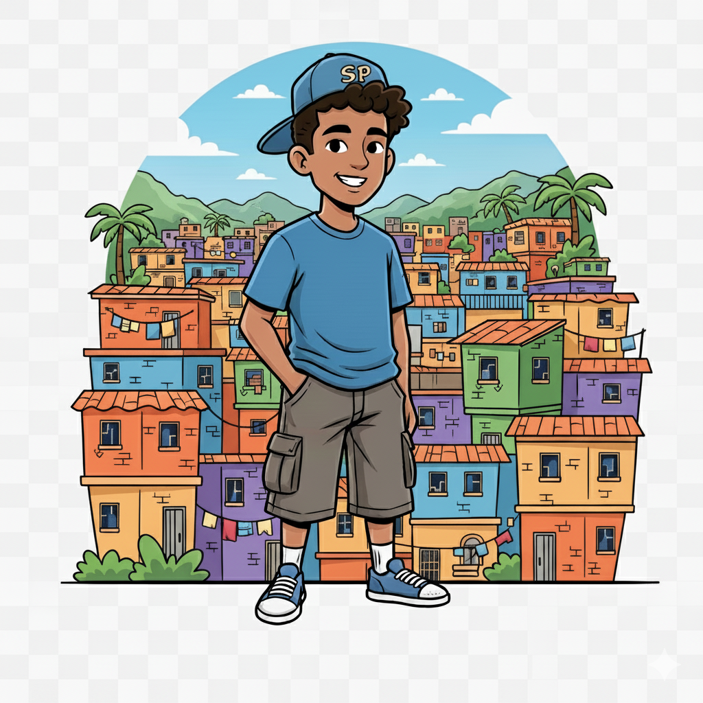 Mascote Quebrada da Sorte